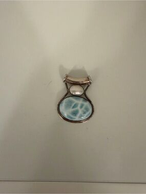 Gorgeous larimar pendent